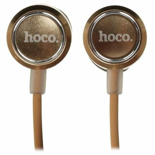 Наушники Hoco M16 (золотистый) 9