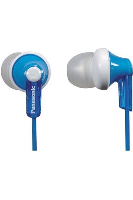 Наушники Panasonic RP-HJE118 (HJE 118) (белый/голубой) 