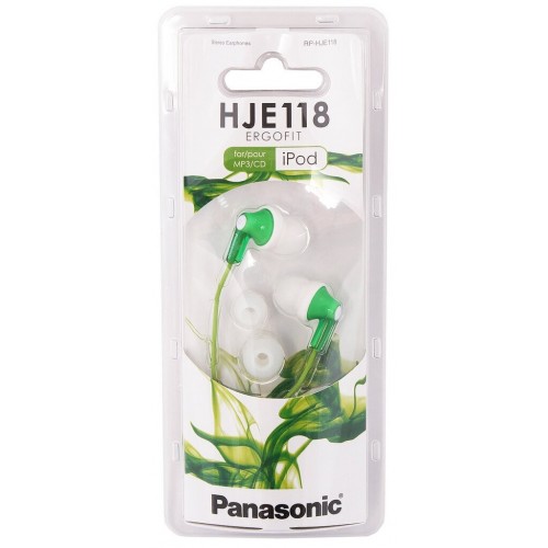 Наушники Panasonic RP-HJE118 (HJE 118) (зеленый) 4