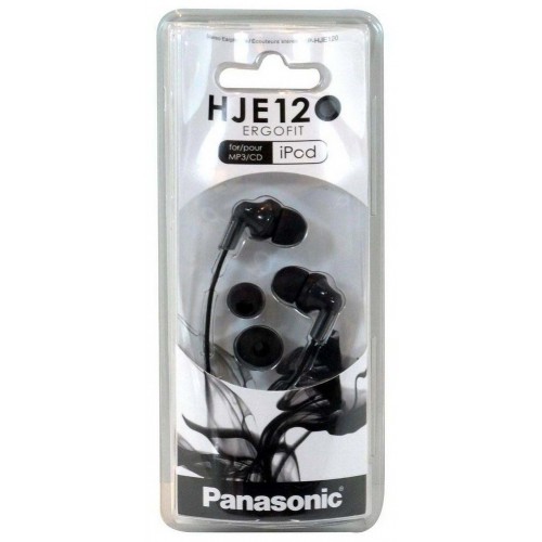 Наушники Panasonic RP-HJE120 (RP-HJE120EEK) (черный) 1