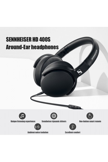 Проводные наушники Sennheiser HD 400S (черный) 8