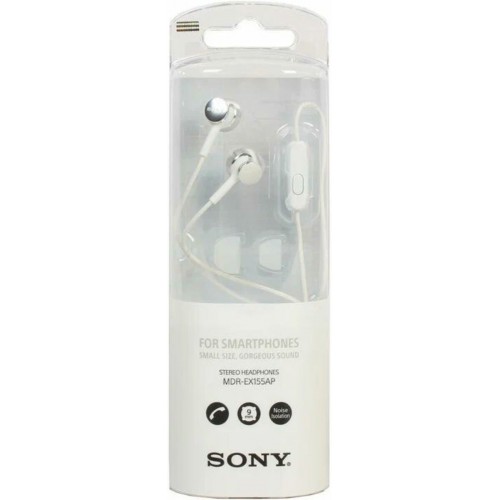 Наушники Sony MDR-EX155AP (белый) 8