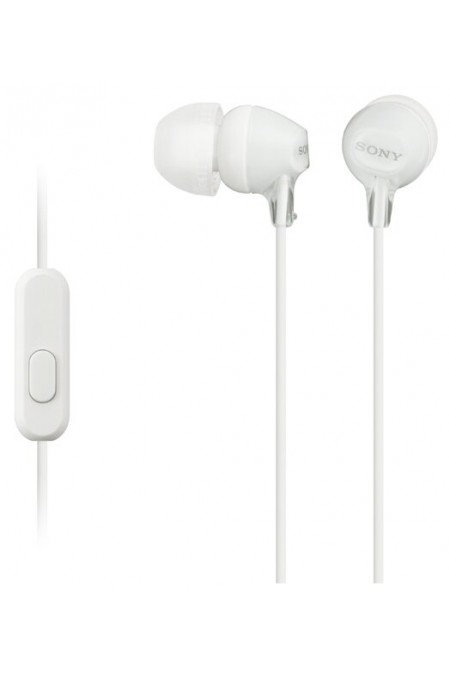 Наушники Sony MDR-EX15AP (MDREX15APW.CE7) (белый) 