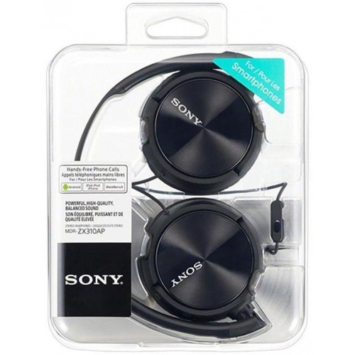 Наушники Sony MDR-ZX310AP (черный) 3