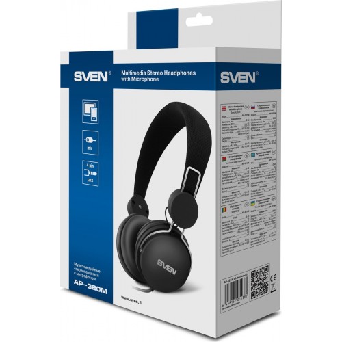 Наушники SVEN AP-320M (SV-015374) (черный) 2