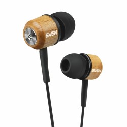 Наушники SVEN E-12 WD (SV-021542) (черный/коричневый)