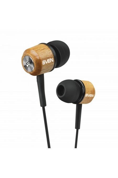 Наушники SVEN E-12 WD (SV-021542) (черный/коричневый) 