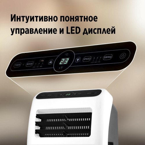 Мобильный кондиционер Ballu Aura BPAC-07 CP/N1_24Y (белый) 3