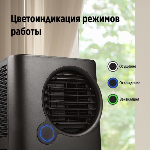 Мобильный кондиционер Ballu Eclipse BPAC-07 EPB/N6 (черный) 3