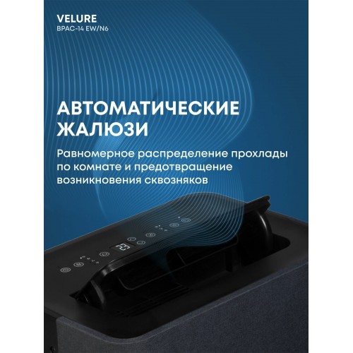 Мобильный кондиционер Ballu Velure BPAC-14 EW/N6 (черный) 3