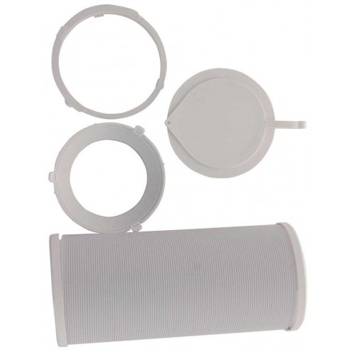 Мобильный кондиционер Midea MPPDB-12HRN1-Q (белый) 4