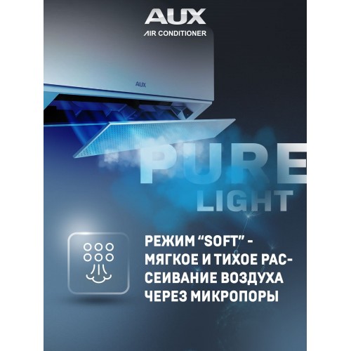 Настенная сплит-система AUX ASW-H07A4/BA-R2DI/AS-H07A4/BA-R2DI (белый) 4