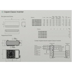 Настенная сплит-система AUX ASW-H09A4/BA-R2DI/AS-H09A4/BA-R2DI (белый)