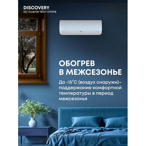 Настенная сплит-система Ballu BSVI-07HN8 (белый) 3