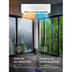 Настенная сплит-система Ballu Maverick DC BSMI-09HN8 (белый)