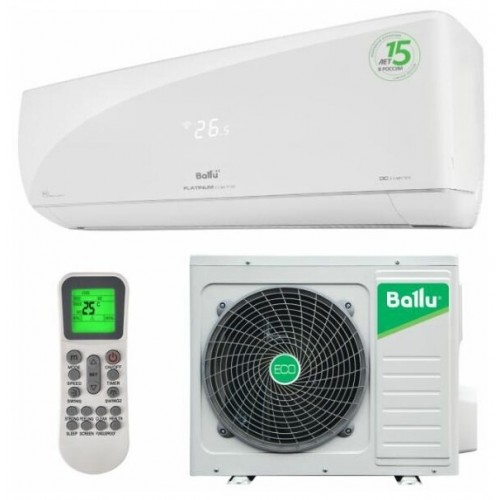 Настенная сплит-система Ballu Platinum Evolution DC BSUI-24HN8_V4 (НС-1688178) (белый) 2
