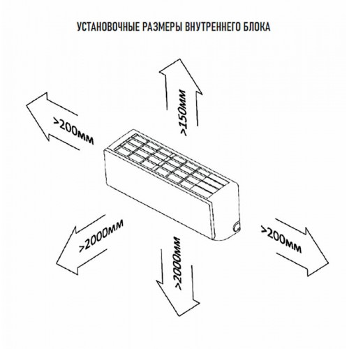Настенная сплит-система CENTEK CT-65BDC18 Inverter (белый) 1