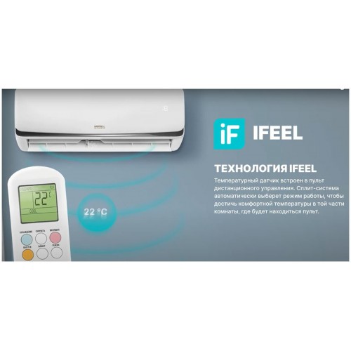 Настенная сплит-система CENTEK CT-65BDC18 Inverter (белый) 3