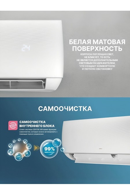 Настенная сплит-система CENTEK CT-65M07 (белый) 2