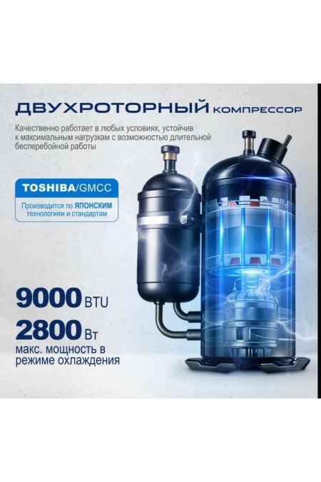 Настенная сплит-система CENTEK CT-65M09 (белый) 1