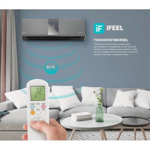 Настенная сплит-система CENTEK CT-65Z18 (серый) 8