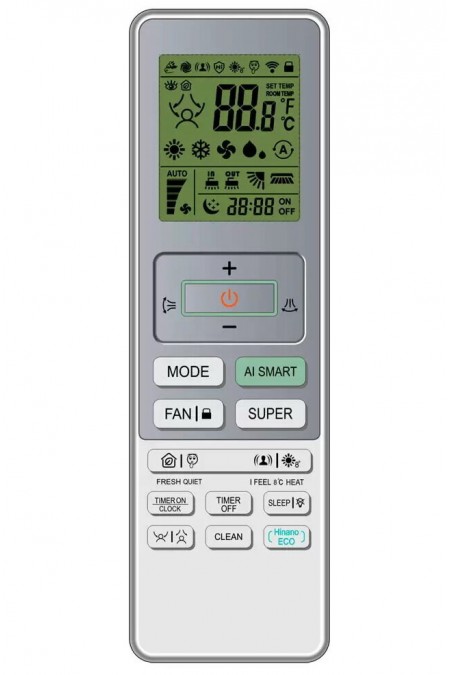 Настенная сплит-система Dantex RK-12VDMI/RK-12VDMIE (белый) 5