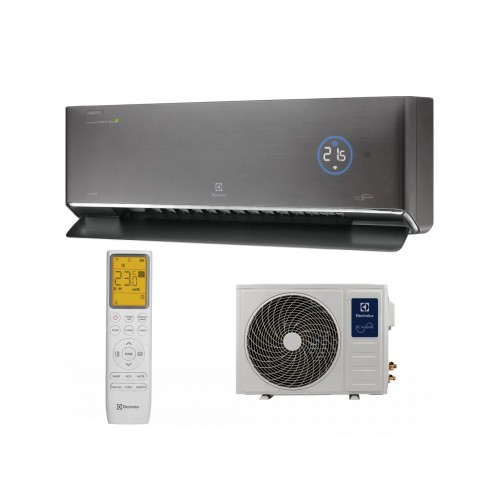 Настенная сплит-система Electrolux Crystal Air Super DC EACS/I-10HFA/N8_V2 (серый металлик) 