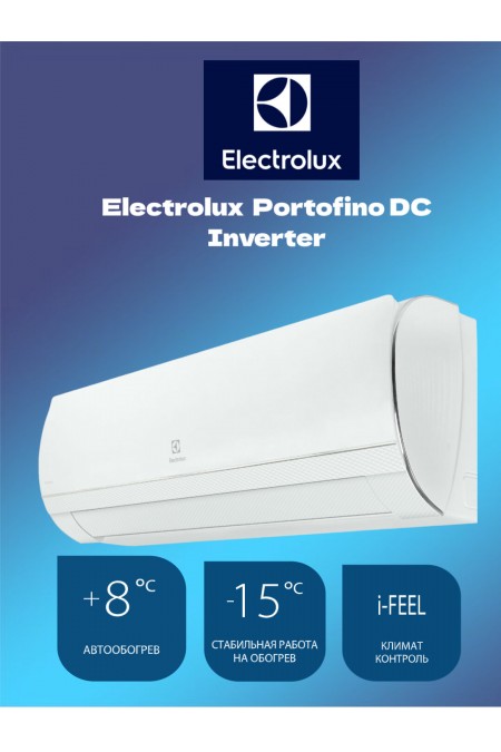 Настенная сплит-система Electrolux Portofino DC Inverter EACS/I-12HP/N8_25Y (белый) 1