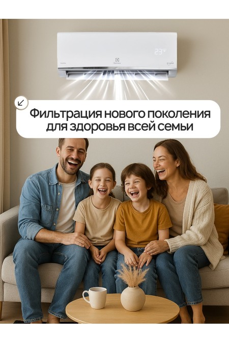 Настенная сплит-система Electrolux Smartline DC EACS/I-07HSM/N8_V2 (белый) 5