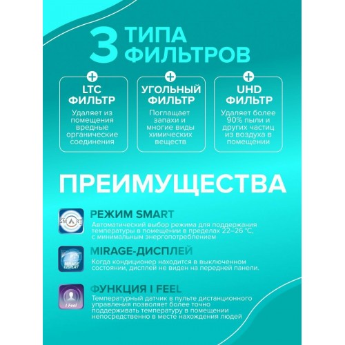 Настенная сплит-система Hisense AS-07HR4RYDDC00 (белый) 3