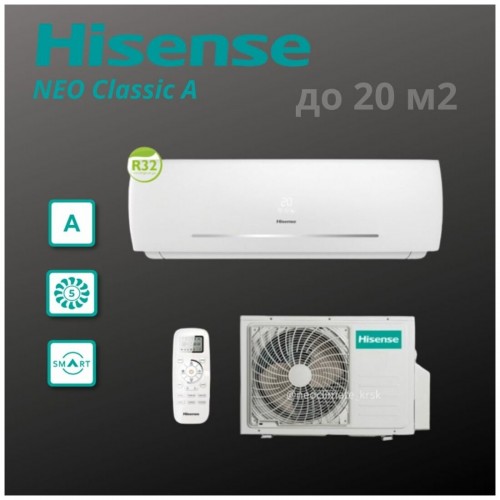 Настенная сплит-система Hisense AS-07HR4RYDDC00 (белый) 5