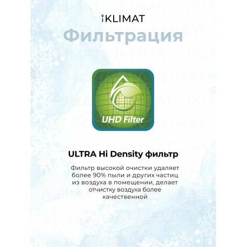Настенная сплит-система Hisense AS-09UW4RYRCM05 CITY DC Inverter (белый) 3