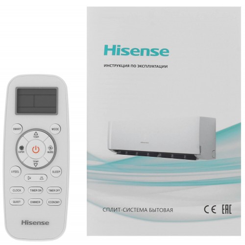 Настенная сплит-система Hisense Easy Classic A AS-18HR4SMADJ3 (белый) 2