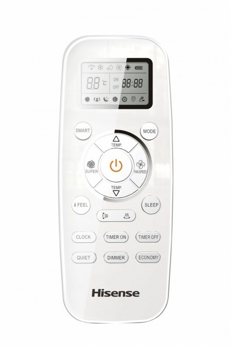 Настенная сплит-система Hisense Smart DC Inverter R32 AS-24UW4RFBDB00 (белый) 2