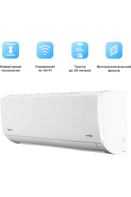Настенная сплит-система Midea Favorite Inverter MSFRW-18N8D0-I/MSFR-18N8D0-O (белый) 1