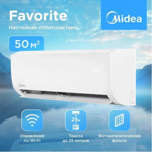 Настенная сплит-система Midea MSFRW-18HRN8-I/MSFR-18HRN8-O (белый) 5