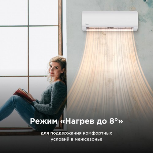 Настенная сплит-система Midea Paramount MSAG1-07HRN8-I/MSAG1-07HRN8-O (белый) 9