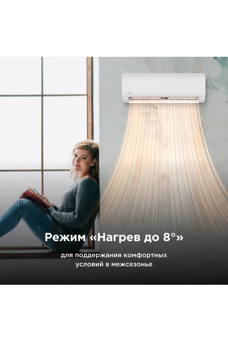 Настенная сплит-система Midea Paramount MSAG1-12HRN8-I/MSAG1-12HRN8-O (белый) 5