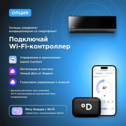 Настенная сплит-система Midea Persona MSAG4-12HRN1-I/MSAG4-12HRN1-O (черный) 9
