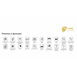 Настенная сплит-система Midea Persona MSAG4-24HRN1-I/MSAG4-24HRN1-O (черный)