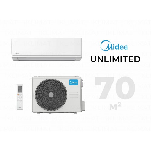 Настенная сплит-система Midea Unlimited MSAG2-24HRN1-I/MSAG2-24HRN1-O (белый) 3