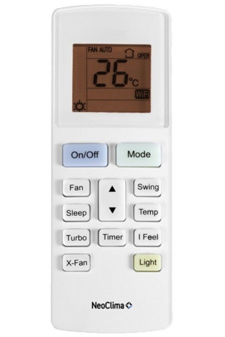 Настенная сплит-система NeoClima NS/NU-HAX24R (белый) 1