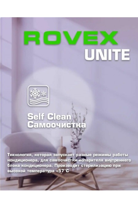 Настенная сплит-система Rovex RS-12CST5 Unite (белый) 2