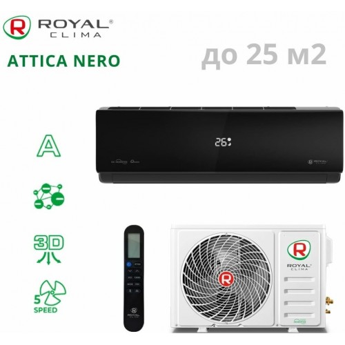 Настенная сплит-система Royal Clima RC-AN28HN (черный) 9