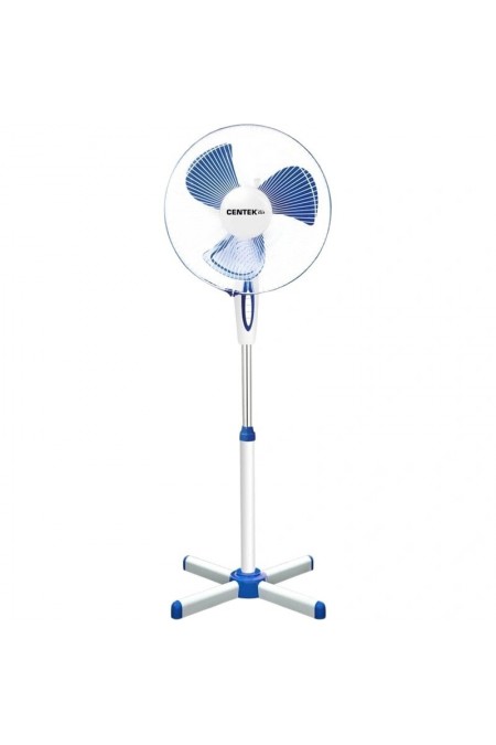 Напольный вентилятор CENTEK CT-5015 (белый/синий) 