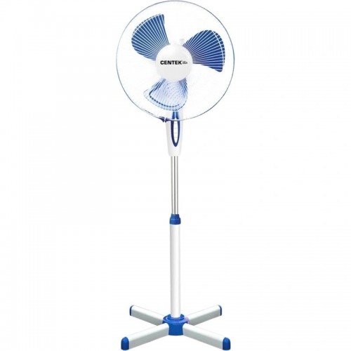 Напольный вентилятор CENTEK CT-5015 (белый/синий) 