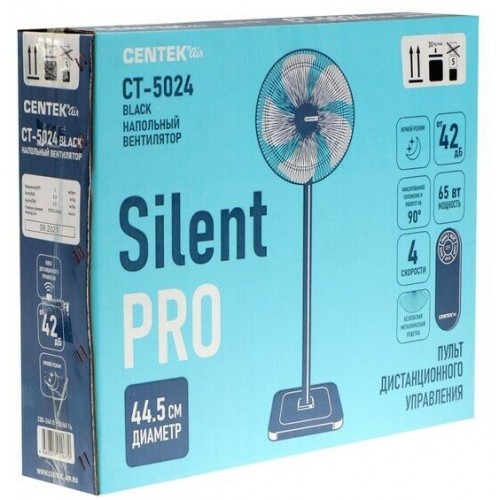 Напольный вентилятор CENTEK CT-5024 (черный) 4