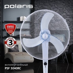 Напольный вентилятор Polaris PSF 3040RC (белый)