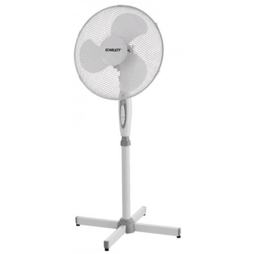 Напольный вентилятор Scarlett SC-SF111B01 (белый/серый) 4