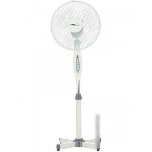 Напольный вентилятор Scarlett SC-SF111B20 (белый/серый) 7